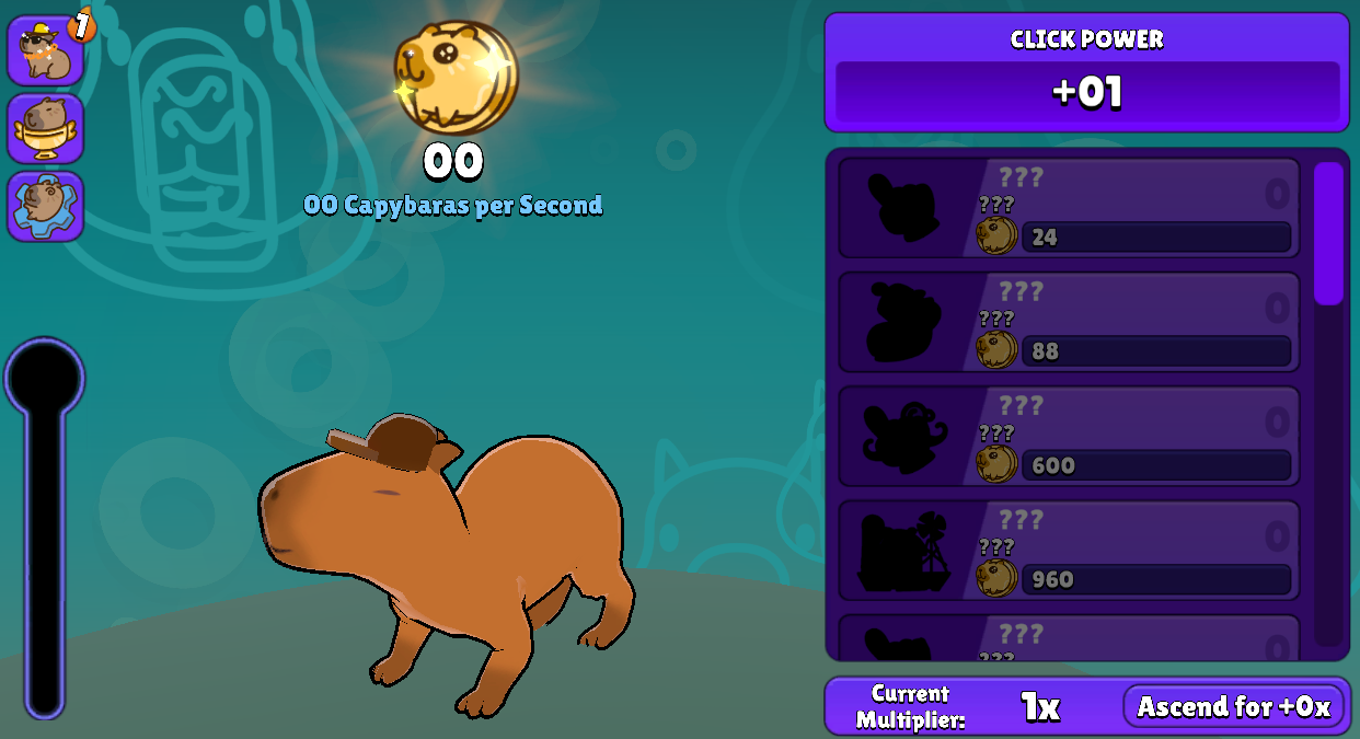 Capybara Clicker 2